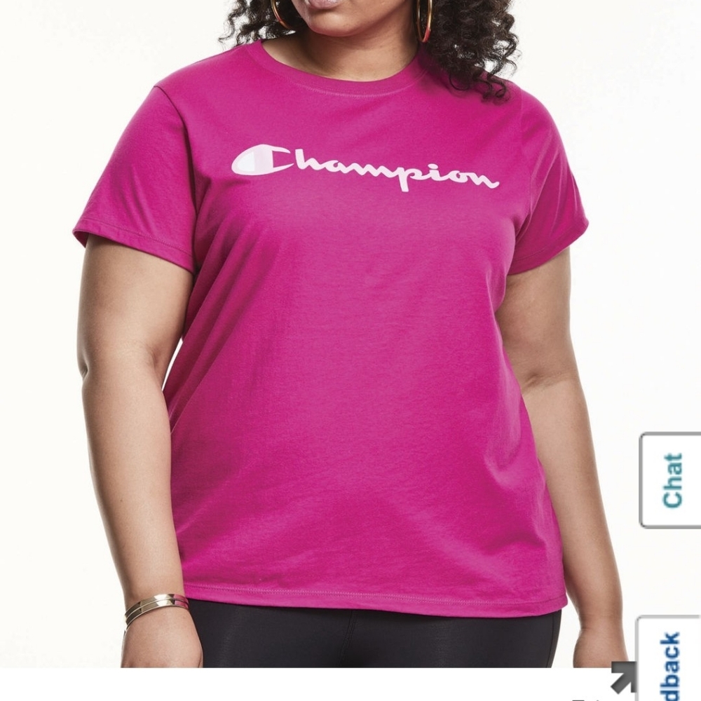 Champion tshirt womens plus